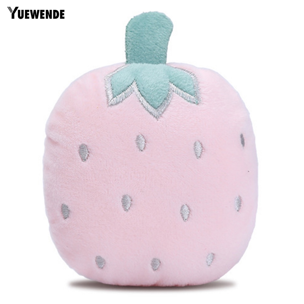 Búp Bê Nhồi Bông Hình Trái Cây Phát Ra Âm Thanh Vui Nhộn Cho Thú Cưng