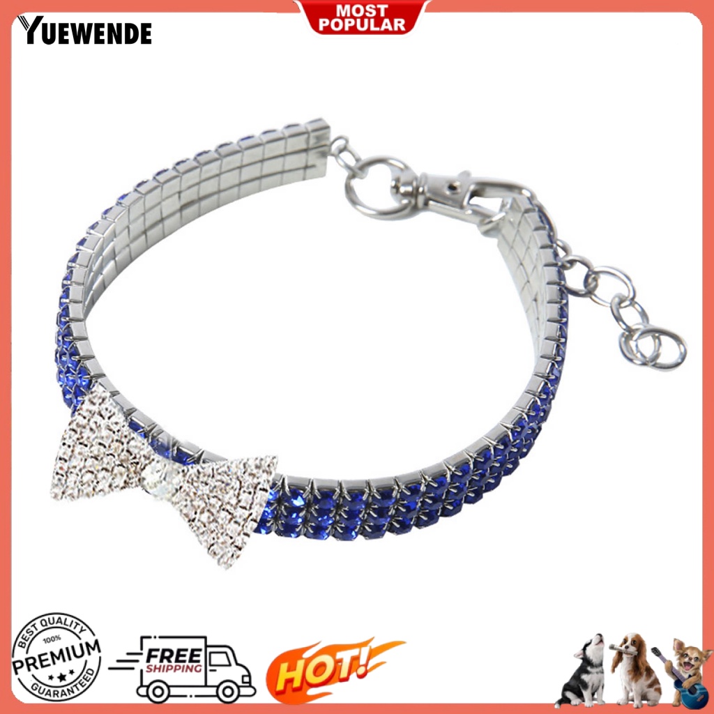 Vòng Cổ YE.B Đính Đá Thời Trang Mùa Xuân Cho Thú Cưng
