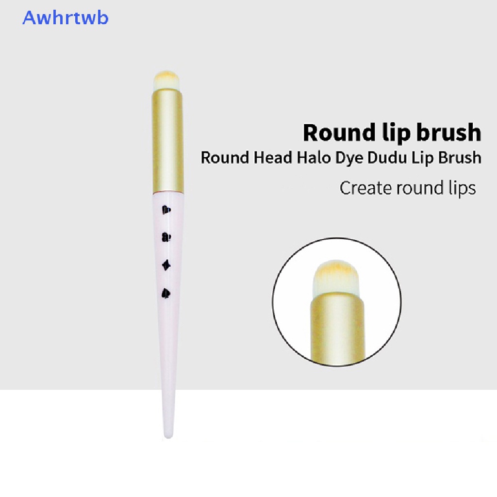 Cọ Trang Điểm Awhrtwb Đầu Tròn Mini Tiện Dụng Mới