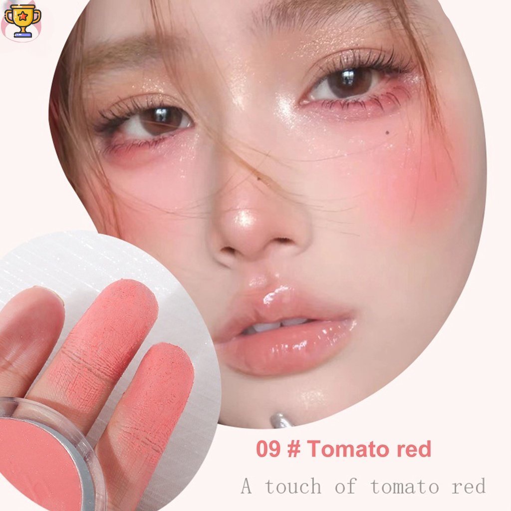 Bảng Phấn Mắt 10 Màu Trang Điểm Má Hồng / Tím / Đỏ / Tím / Tạo Khối Tự Nhiên Phong Cách Hàn Quốc