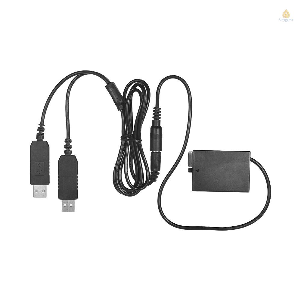 Bộ Sạc Pin Andoer LP-E8 DC USB Chuyên Dụng Cho Rebel T3i T2i T4i T5i EOS 600D 550D 650D 700D Kiss X5 X4 X6