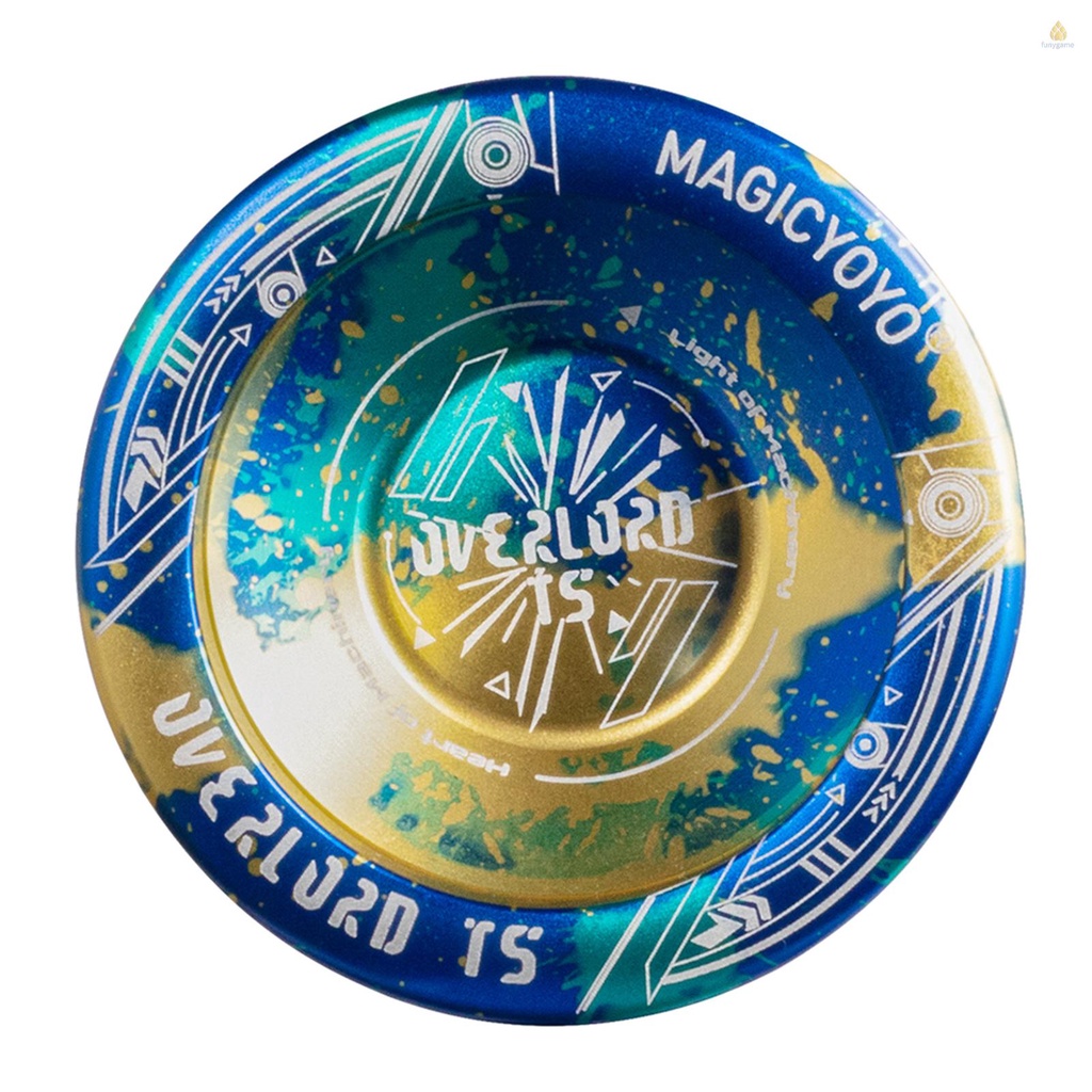 Đồ Chơi Yoyo T5 Overlord 8 Bằng Hợp Kim Nhôm Có Dây Cho Trẻ Em