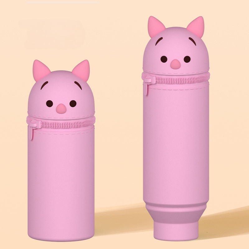 Hộp bút khóa kéo dễ thương cho nữ