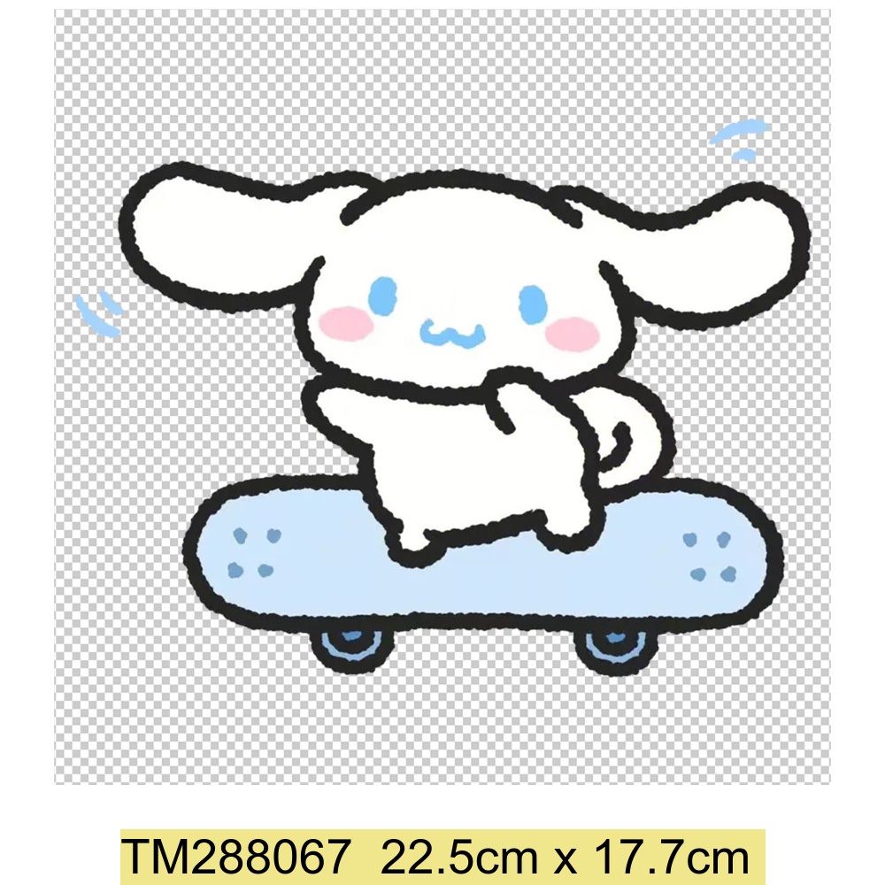 Kuromi Melody Kitty Mèo Sắt Trên Miếng Dán Vinyl Truyền Nhiệt Dán Cinnamoroll Có Thể Giặt Sắt Trên Miếng Dán Áo Áo Quần Áo Quần Jean Trang Trí Thời Trang