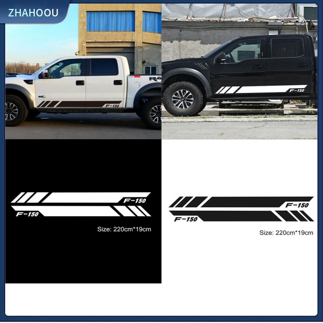 ☃Nhà Cửa☃ Miếng Dán Trang Trí Cửa Xe Hơi Ford Raptor F-150 Bằng Chất Liệu Vinyl