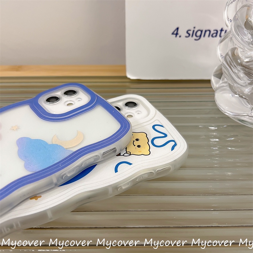 Ốp Điện Thoại Silicon Mềm Hình Đám Mây Hoạt Họa Cho iPhone 14 13 12 11 Pro Max X XR Xs Max 6 7 8 Plus