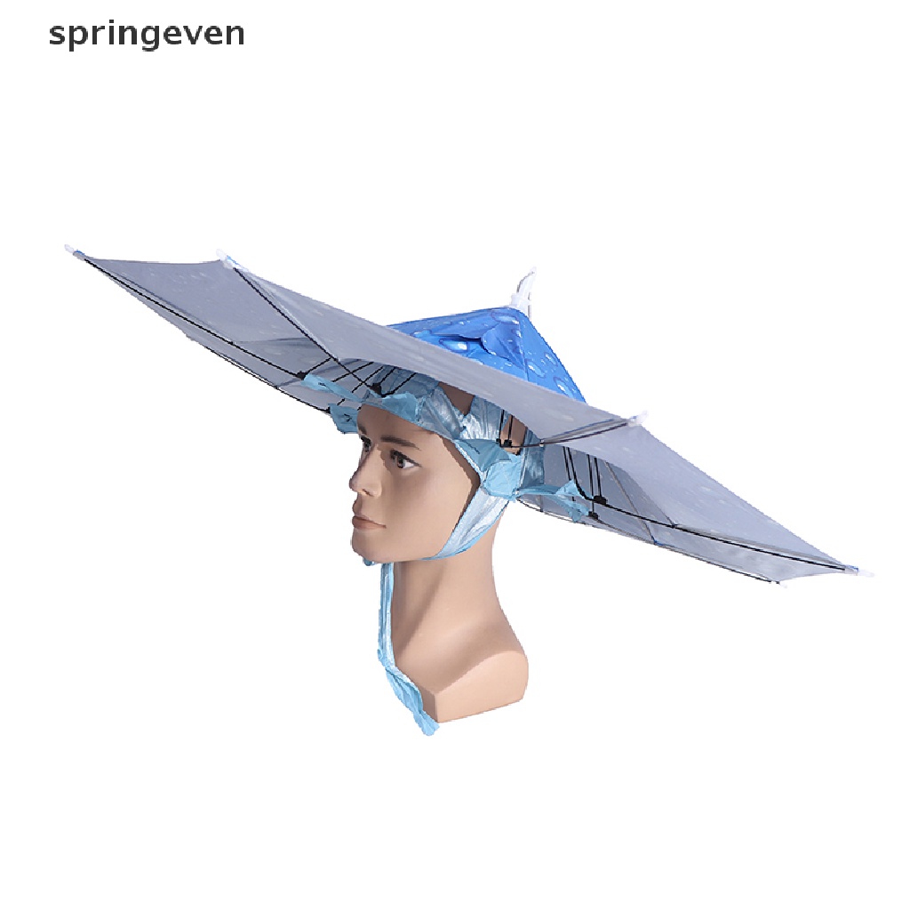 1 Dù Đội Đầu Có Thể Gấp Gọn Dùng Câu Cá Tiện Dụng