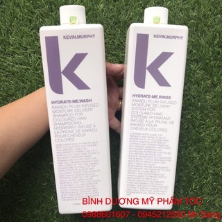 Dầu gội xả siêu mượt KEVIN.MURPHY HYDRATE-ME 1000mlx2  (2026)