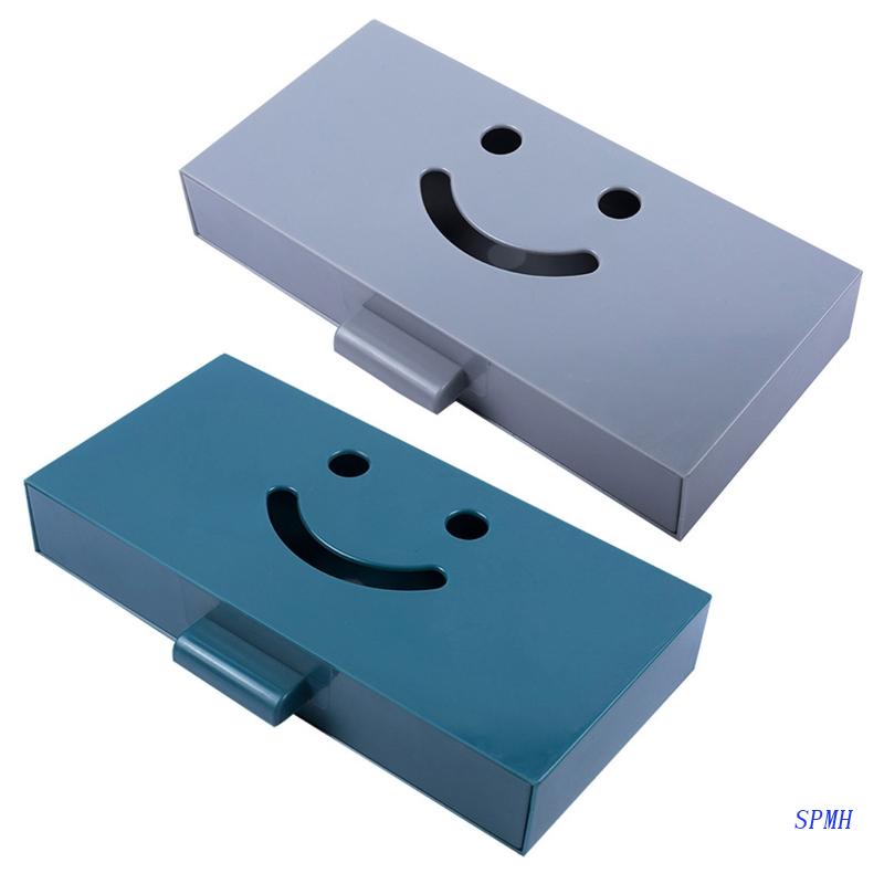 Hộp Đựng Đồ Sức Chứa Lớn Tự Dính Dạng Ngăn Kéo Cho Học Sinh