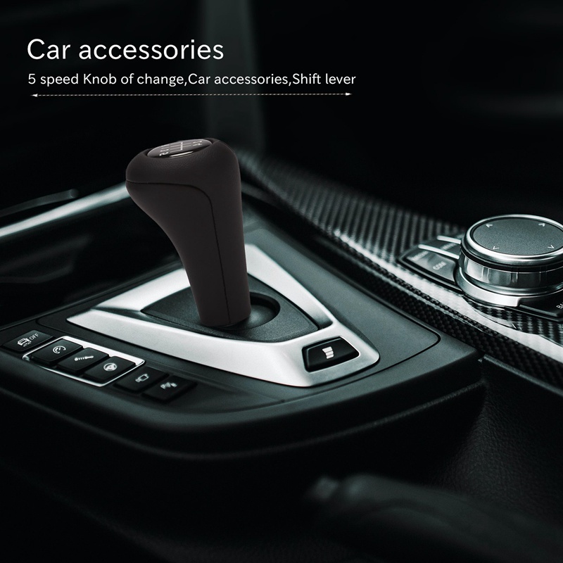 Núm Bọc Cần Gạt Số 5 Tốc Độ Cho BMW E28 E30 E32 E34 E36 E38 E39 E46 X1 X3 X5 Z1 Z3 Z4