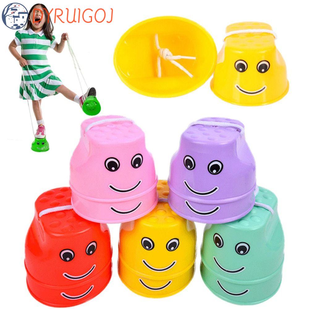 Dyruidoj 1 Cặp Đồ Chơi Luyện Tập Nhảy Thể Thao Ngoài Trời Tích Hợp Cảm Giác Chạm Cho Trẻ Mẫu Giáo