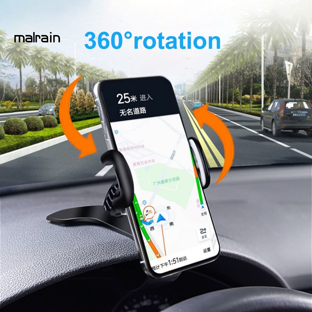 Giá Đỡ Điện Thoại / Thiết Bị Định Vị Tự Động Xoay Cho Xe Hơi
