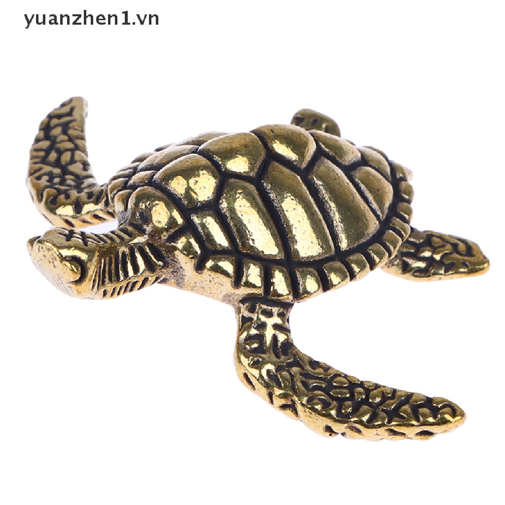 Mô Hình Rùa Biển Bằng Đồng Thau Dùng Trang Trí Nhà Cửa