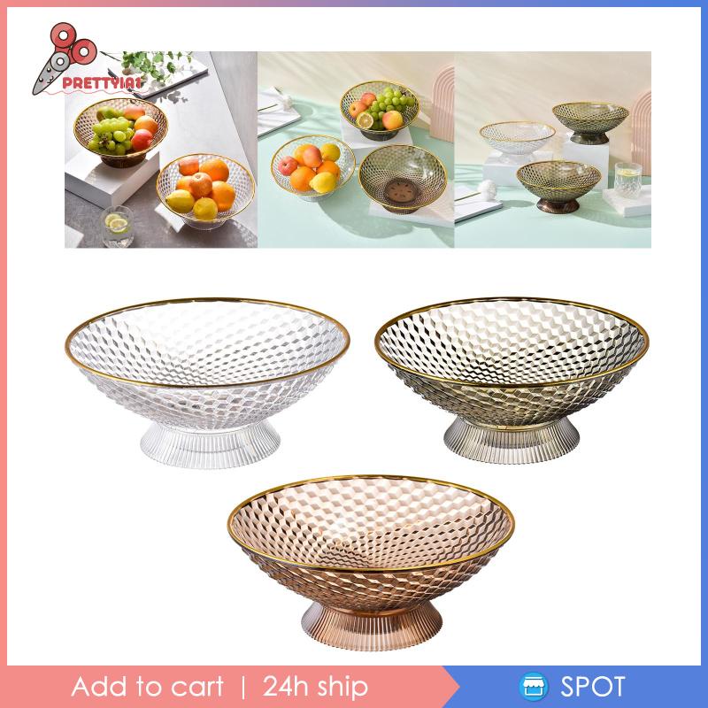 [Prettyia1] Chén Pedestal Trang Trí Phòng Ăn / Nông Trại Để Bàn Trang Trí