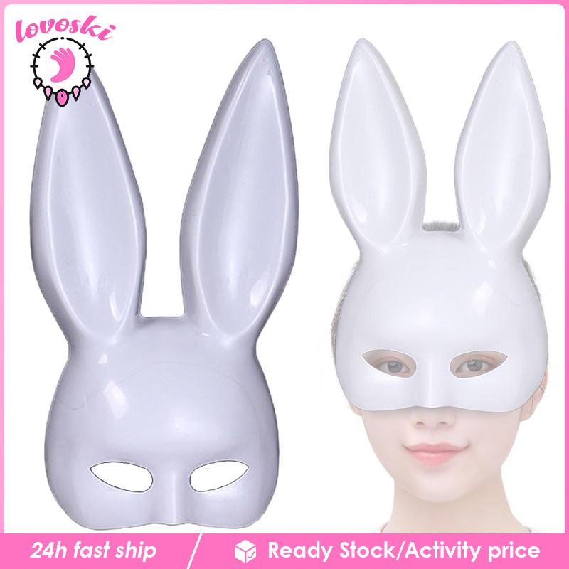 Bộ Đồ Hóa Trang Tai Thỏ Vui Nhộn Dành Cho Nữ