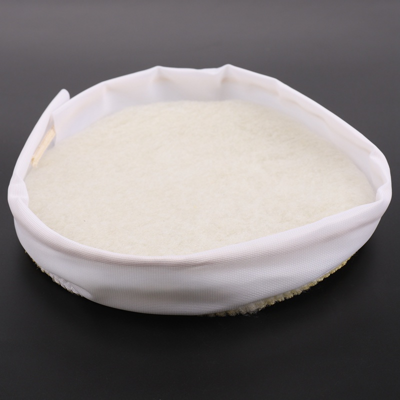 Bộ Len Đánh Bóng Xe Hơi Mềm Mại 7inch 180mm Kèm Vòng Đệm