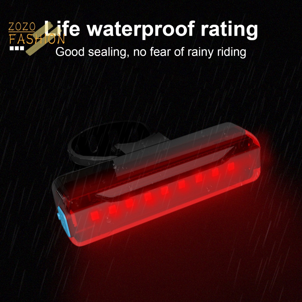 Đèn Sạc USB 5 Chế Độ Gắn Đuôi Xe Đạp Tiện Dụng