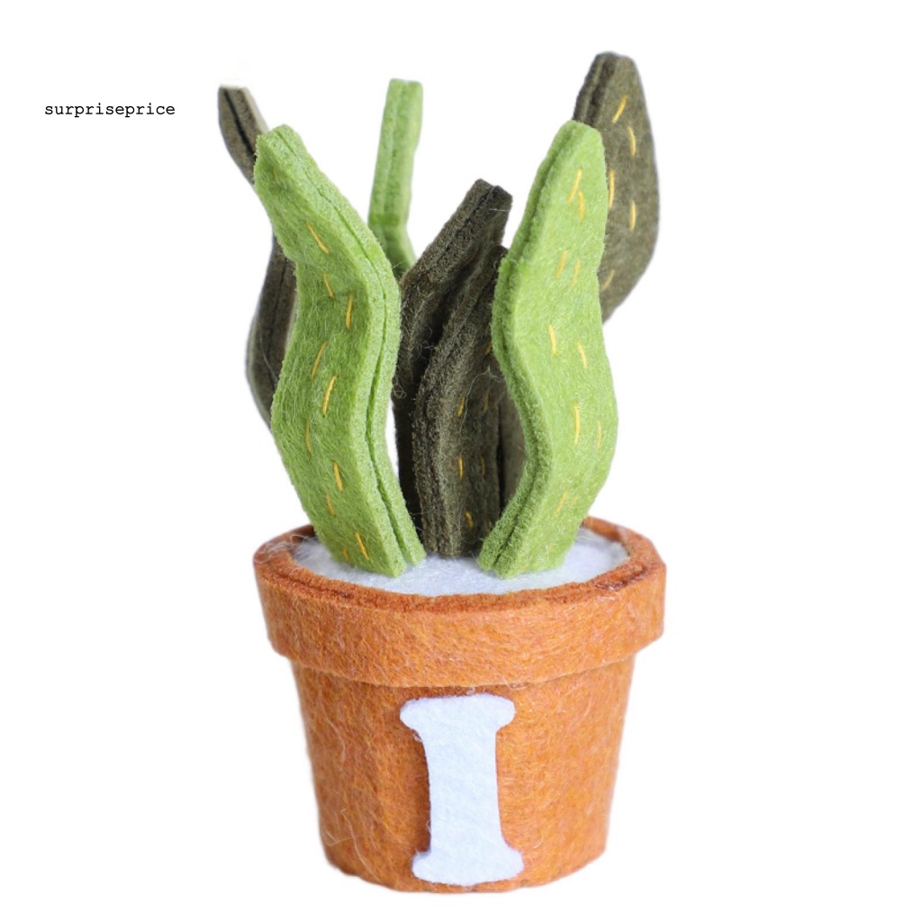 1 Gói Cây Mọng Nước Giả Bằng Vải Không Dệt Thân Thiện Với Môi Trường Cho Người Mới Bắt Đầu