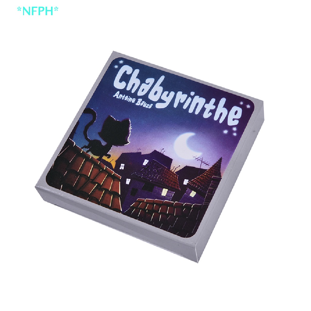 Bộ Thẻ Bài Trò Chơi Chabyrinthe Phiên Bản Tiếng Anh Dễ Thương Mới Áo Thun Thiết Kế Mới Năng Động Thời Trang