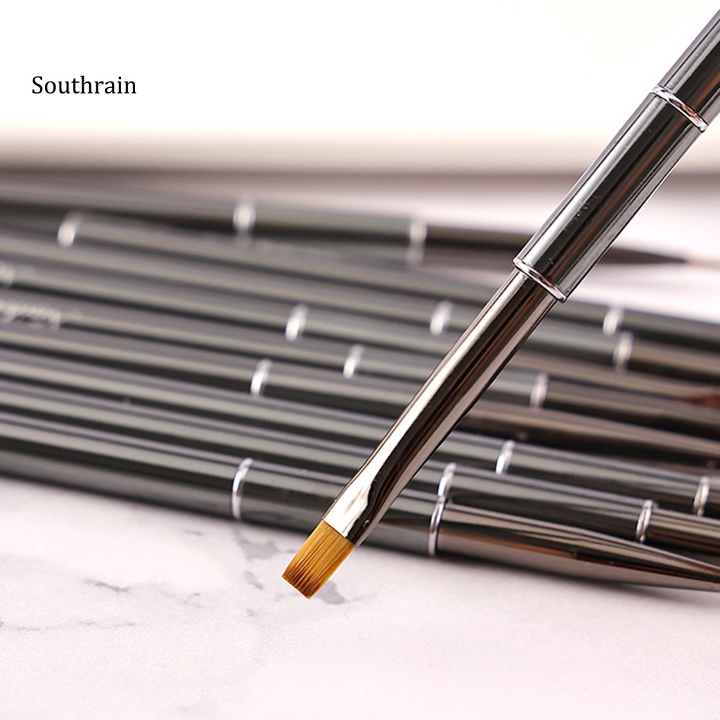 Bút Lông Mềm Vẽ Móng Nghệ Thuật DIY Không Phai Màu Kèm Vỏ Đựng