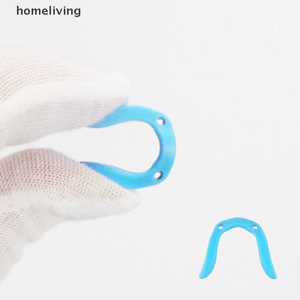 Bộ 2 Miếng Đệm Mũi Bằng Silicon Mềm Trong Mờ Chống Trượt Nhiều Kiểu Dáng Tùy Chọn Cho Trẻ Em Trên Mắt Kính