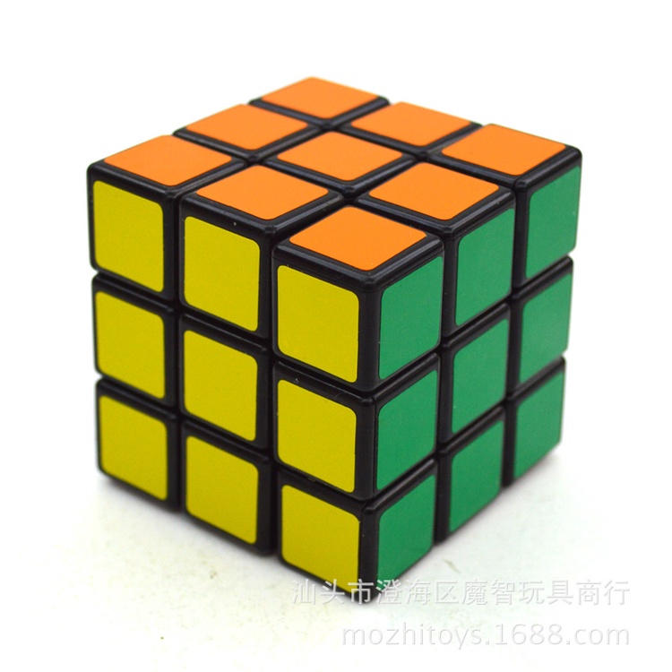 Khối Rubik 3x3x3 3x3x3 Màu Đen Mượt Mà