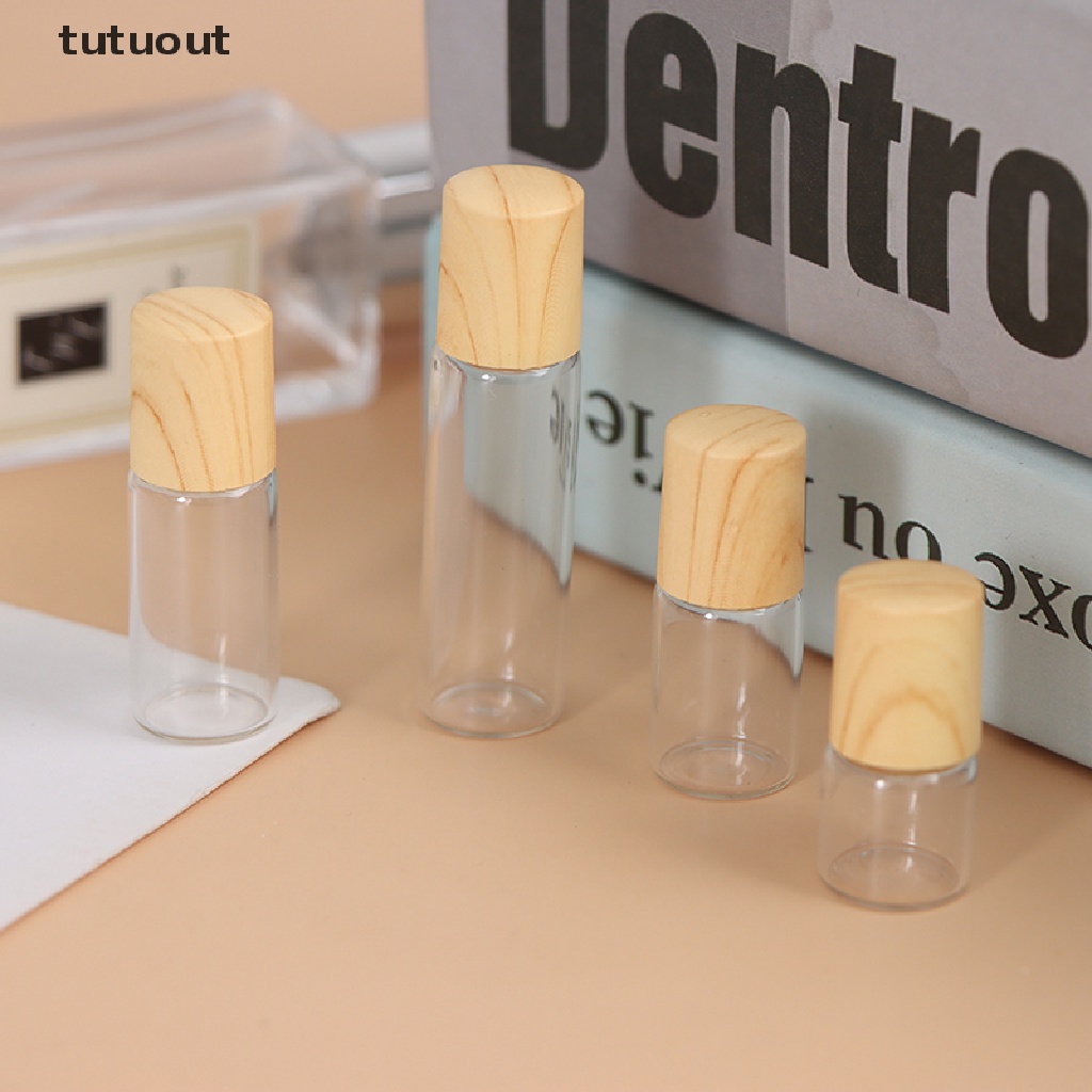 Bình Thủy Tinh Rỗng Cuộn Tròn Có Thể Đổ Đầy 1 / 2 / 3 / 5 ml