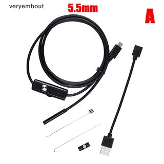 Camera Nội Soi Mini 7mm / 5.5mm Cổng USB Cho Android