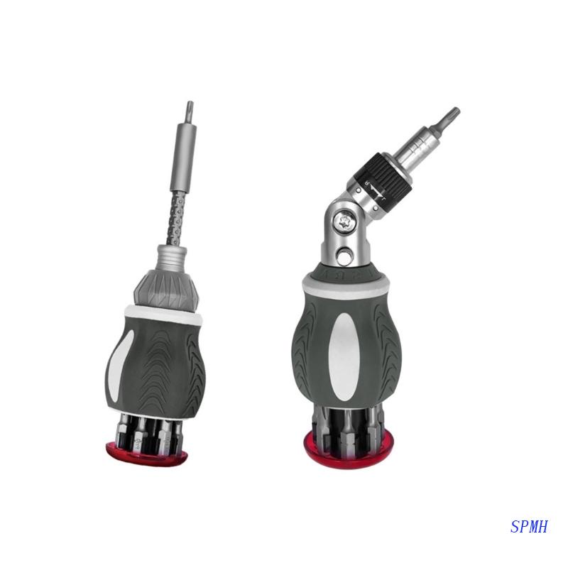 Tua Vít Mini 6 Trong 1 Có Thể Thu Gọn Tiết Kiệm Sức Lao Động Tiện Dụng