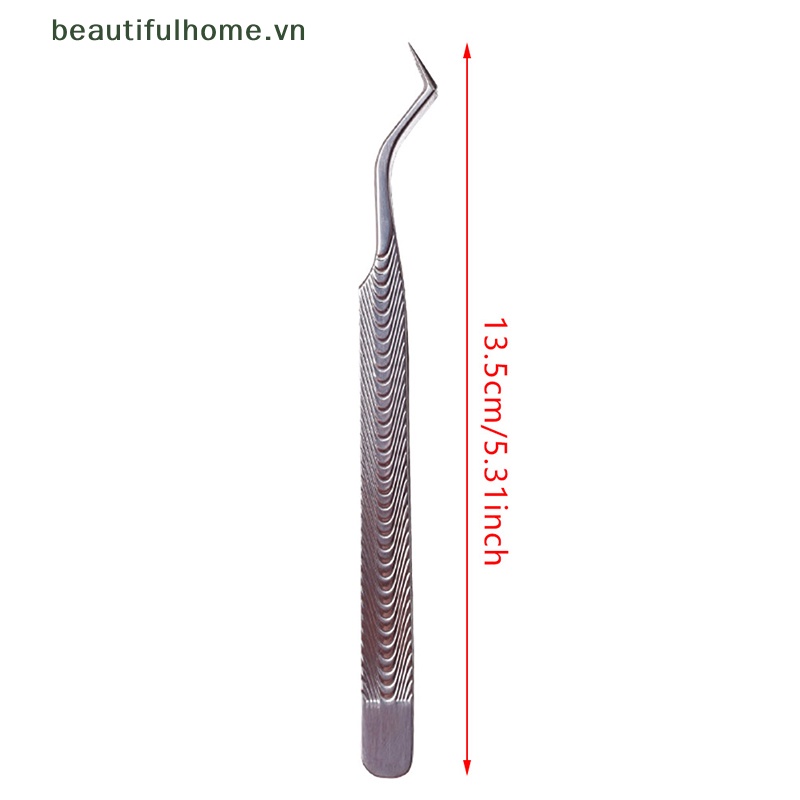 Nhíp Uốn Cong Làm Dài Lông Mi Bằng Thép Không Gỉ