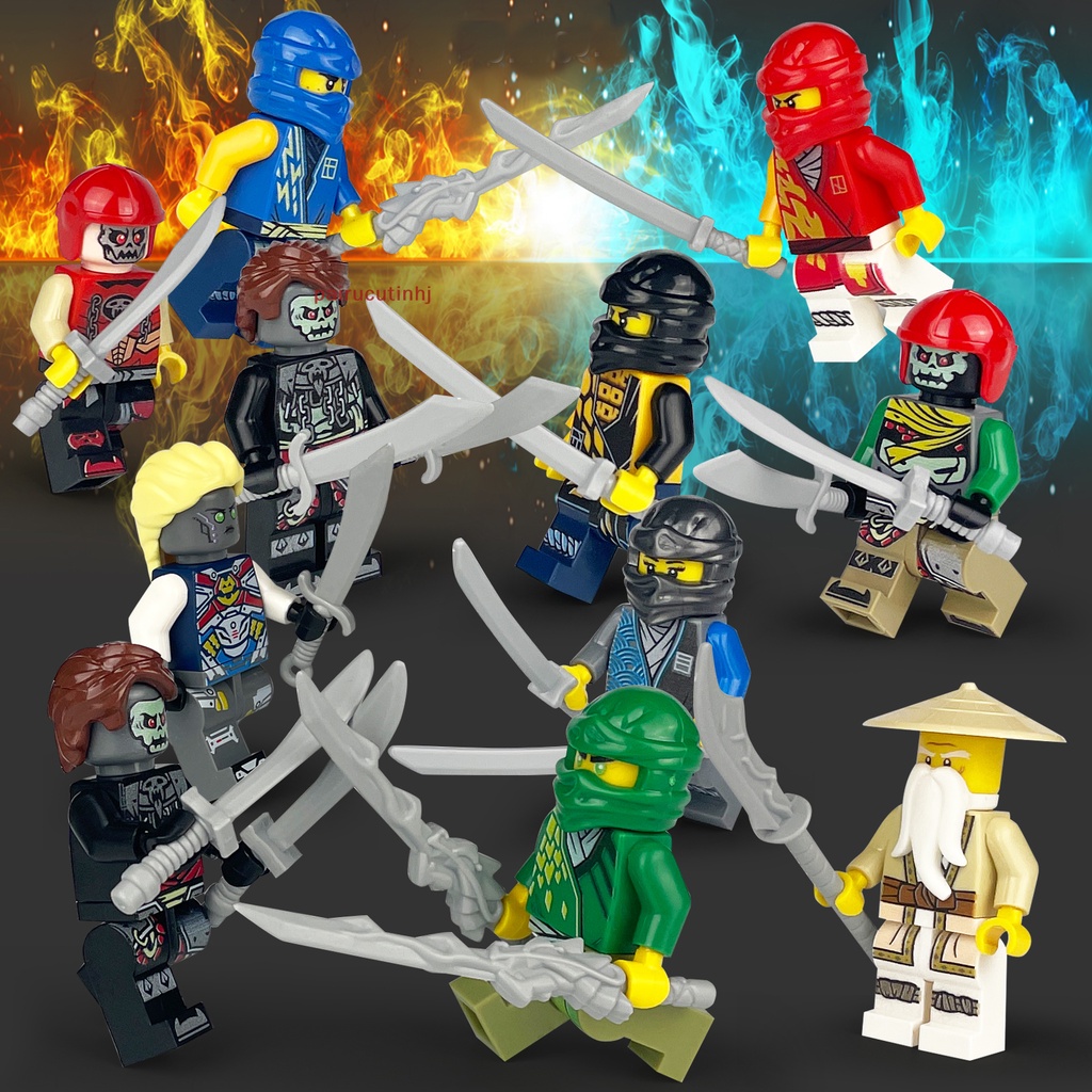 Set 24 Mô Hình Mô Phỏng Ninjago Mini