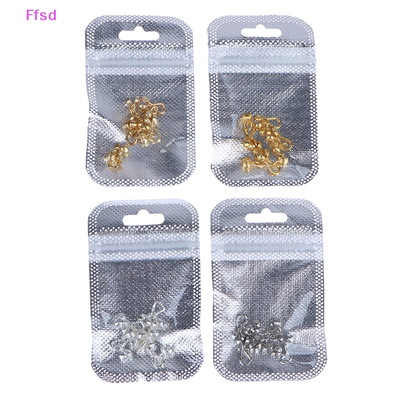 {Ffsd} Set 5 Móc Kẹp Nối Bud Bằng Đồng Thau Màu Vàng Cho Trang Sức Findings * Bán Chạy