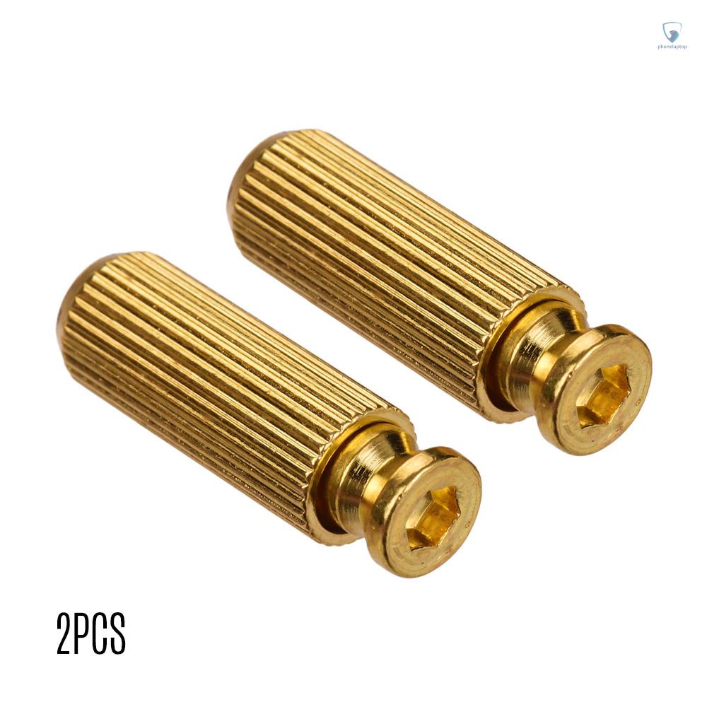 Set 2 Đinh Vít Tremolo Đường Kính 8MM Màu Vàng Kim Thay Thế Chuyên Dụng Cho Đàn Guitar Điện