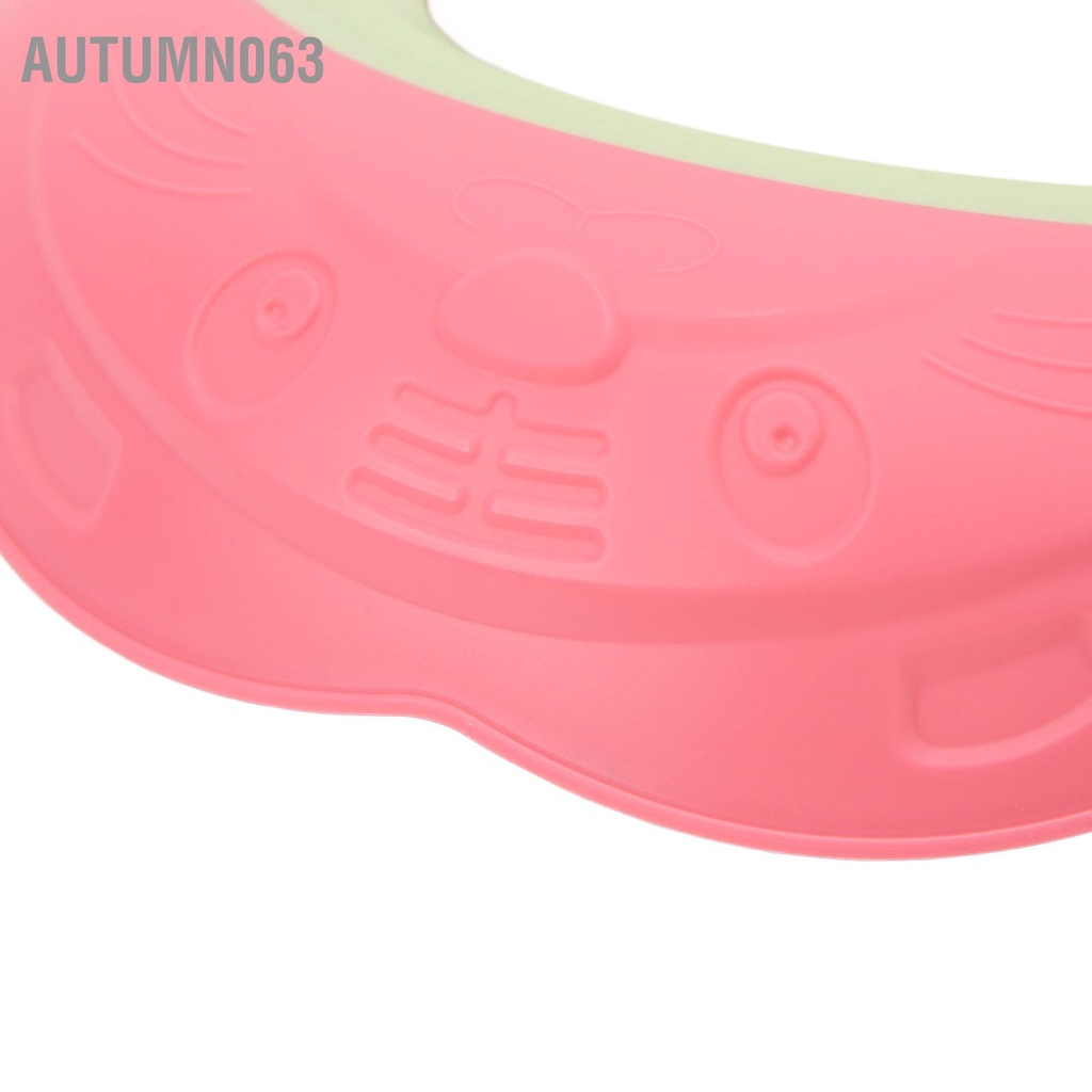 Autumn063 Tấm chắn gội đầu cho trẻ em Silicone chống thấm nước Đàn hồi mở rộng vành bé tắm có thể điều chỉnh