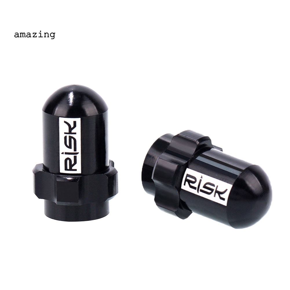 Bộ 2 Nắp Van Xe Đạp Bằng Hợp Kim Nhôm