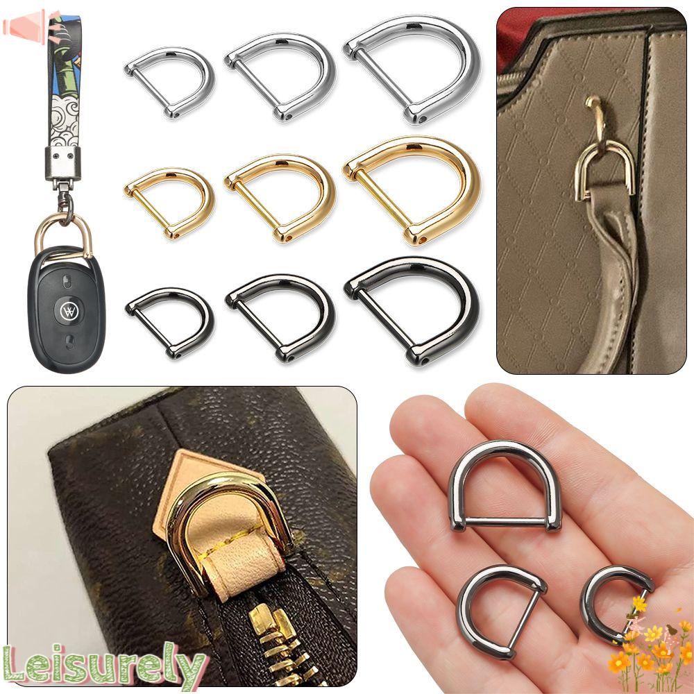 Móc Khóa Dây Da Làm Túi Xách DIY Có Thể Tháo Rời Tiện Dụng