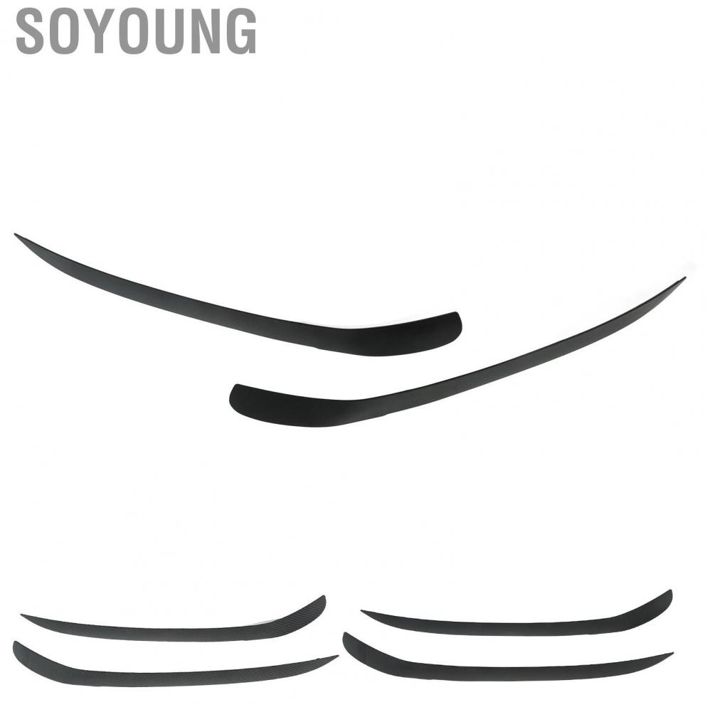 Soyoung Headlight Eyebrow  Exquisite Appearance Eyelid Cover Abrasion Resistant for Commodore