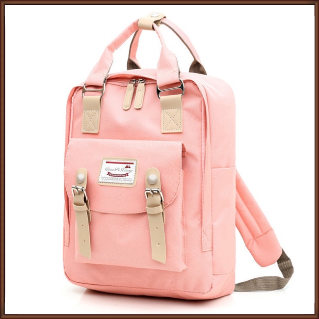 Ba Lô Đeo Vai Có Khóa Kéo Chống Thấm Nước Thời Trang Cho Nam Và Nữ