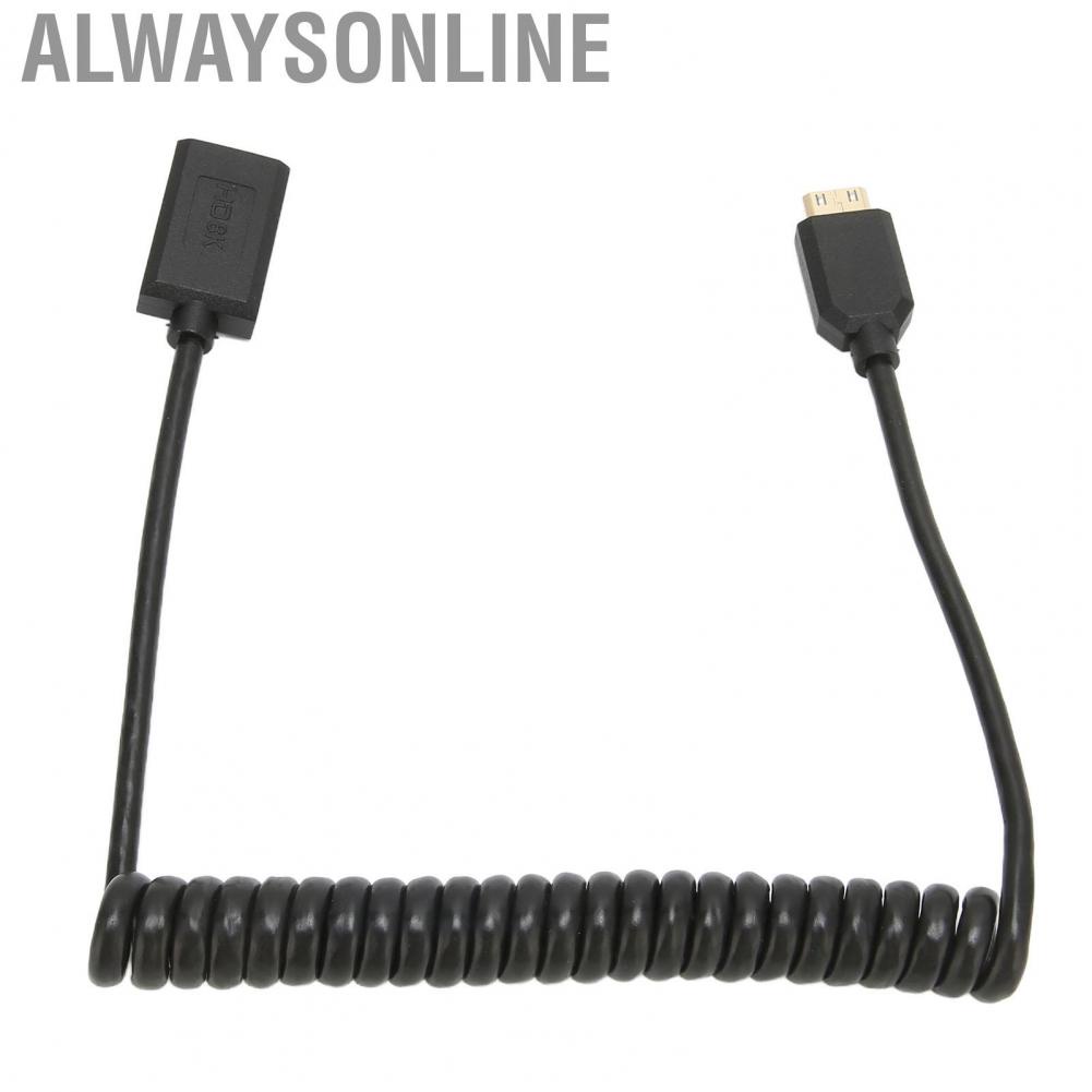 Alwaysonline HD Multimedia Interface Male to Female Cable Superfast 4K At 120Hz 48Gbps Cord for Projector new