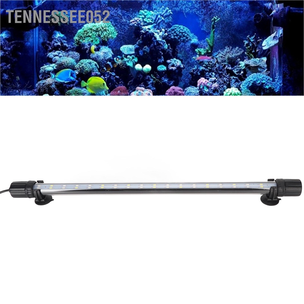 Tennessee052 Bể Cá Cảnh Đèn LED Chống Nước Mờ Độ Sáng Cao 3 Chế Chiếu RGB Phích Cắm Châu Âu 240V