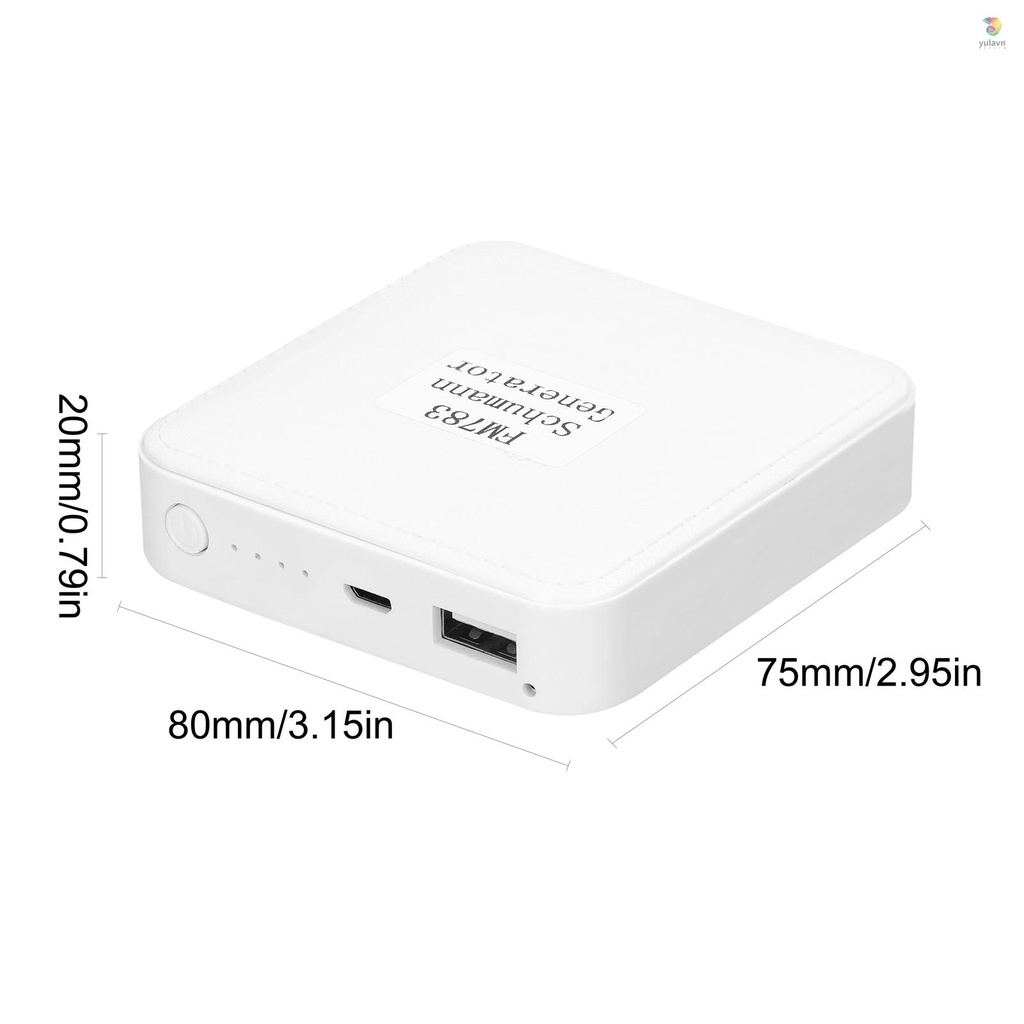 Máy Phát Sóng Âm Thanh FM783 Schumann Tần Số Thấp Thông Minh Với Cáp USB