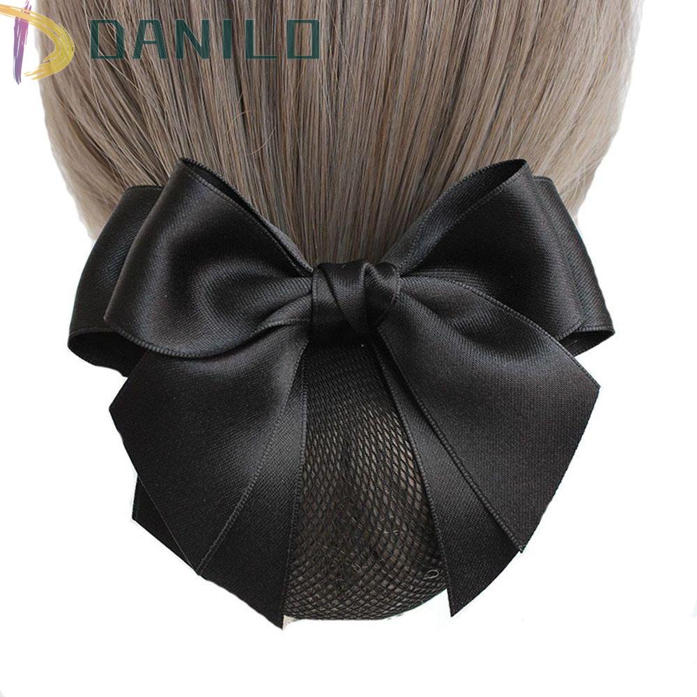 Kẹp Tóc Dạng Lưới Đính Nơ Phong Cách Vintage Dành Cho Nữ