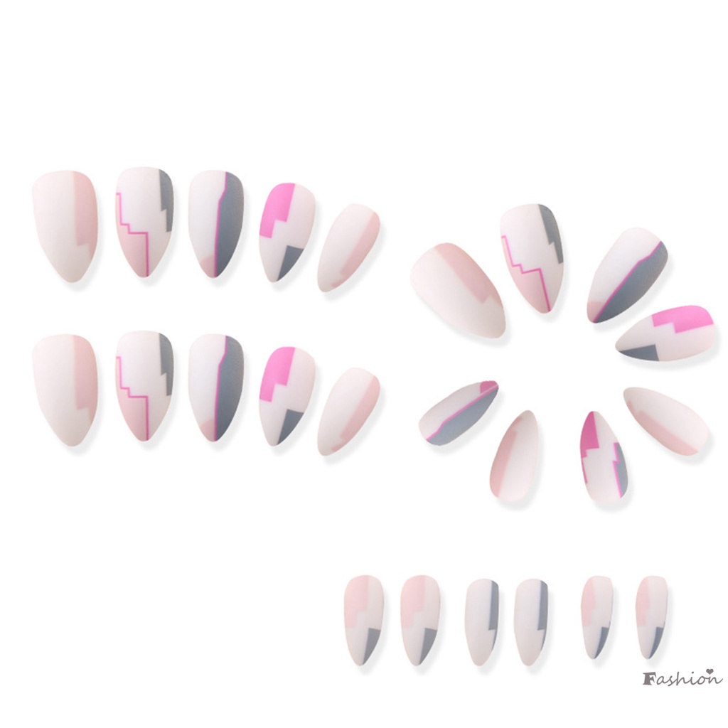 Móng Tay Giả Dạng Nhấn Chống Nước Chống Trầy Xước Nhiều Màu Sắc