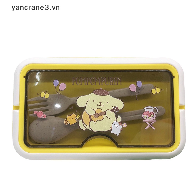 Hộp Đựng Cơm Trưa Hai Tầng Sức Chứa Lớn Hình Cinnamoroll Kuromi Dễ Thương Dành Cho Học Sinh yancrane3.vn