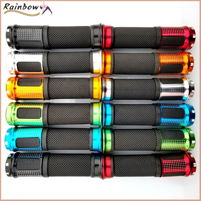 1 Cặp Vỏ Bọc Tay Cầm Xe Đạp Leo Núi Bằng Hợp Kim Nhôm Chống Trượt / Mài Mòn