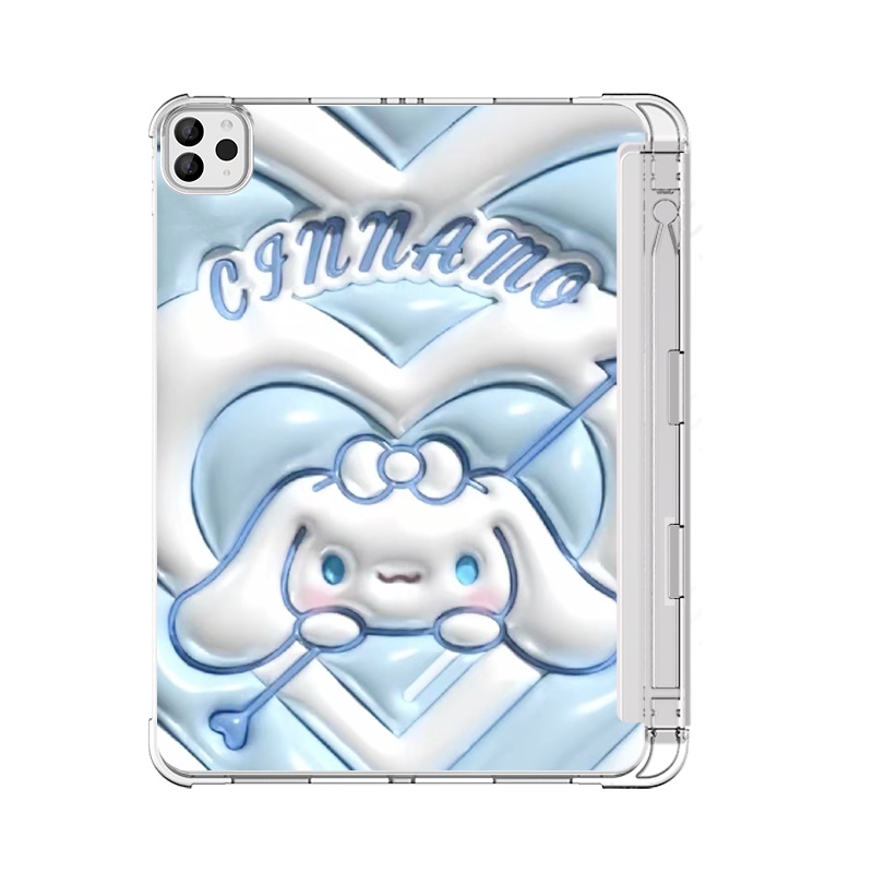 SANRIO Ốp Máy Tính Bảng TPU Kèm Ngăn Đựng Bút Cho iPad Air 2Gen9 10.2 / Air 4 10.9 / gen5 / gen6 9.7 gen7 / gen8 / Gen9 10.2 Air4 / Air5 10.9 pro11 2018 / 2020 Giá Đỡ