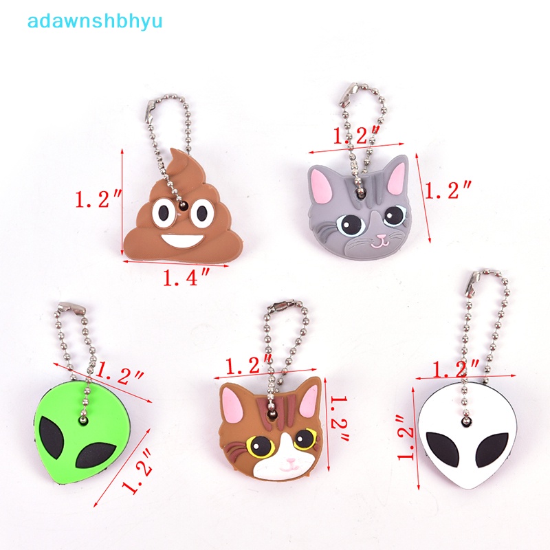 Móc Khóa Silicon Mềm Hình Động Vật Dễ Thương