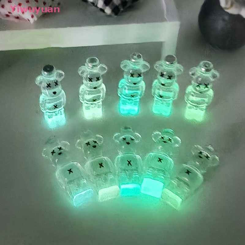 Bộ 5 Gấu Đứng Trang Trí Phong Cảnh DIY Mới