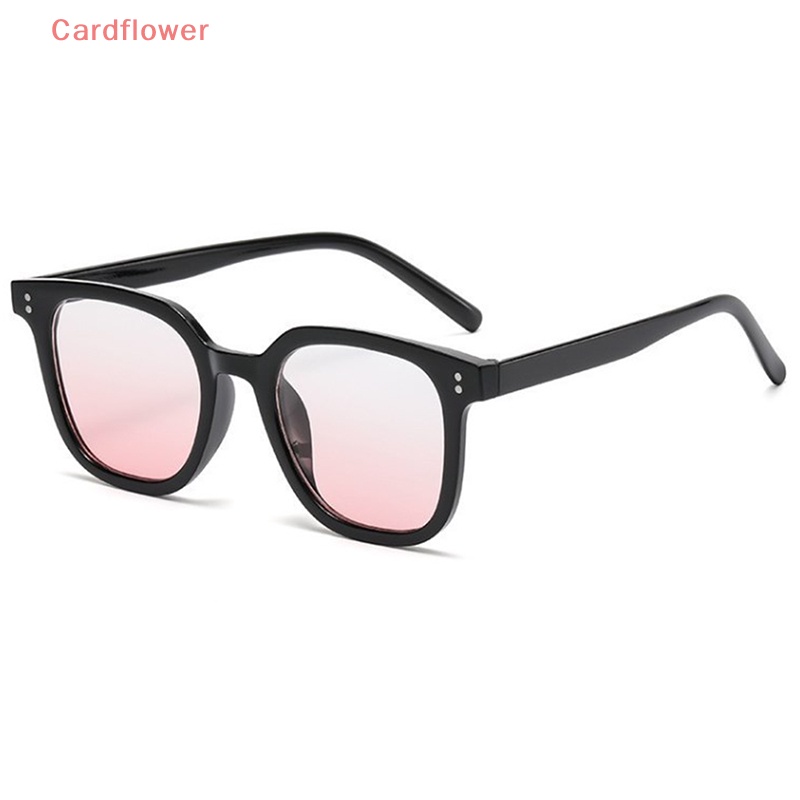 &lt; Cardflower &gt; Kính Râm Vuông Thời Trang Hip Hop Mới Cao Cấp Dành Cho Nam Nữ