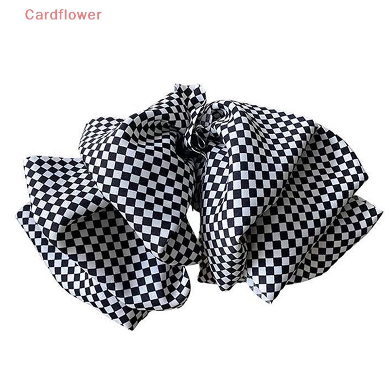 Kẹp Tóc Hình Nơ Lớn Phong Cách Retro Cho Nữ